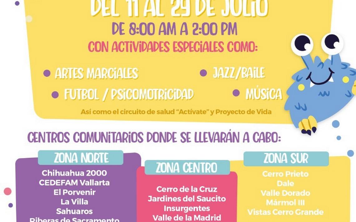Invita Dif Municipal A Participar En La Veraneada 2022 El Heraldo De Chihuahua Noticias 3645